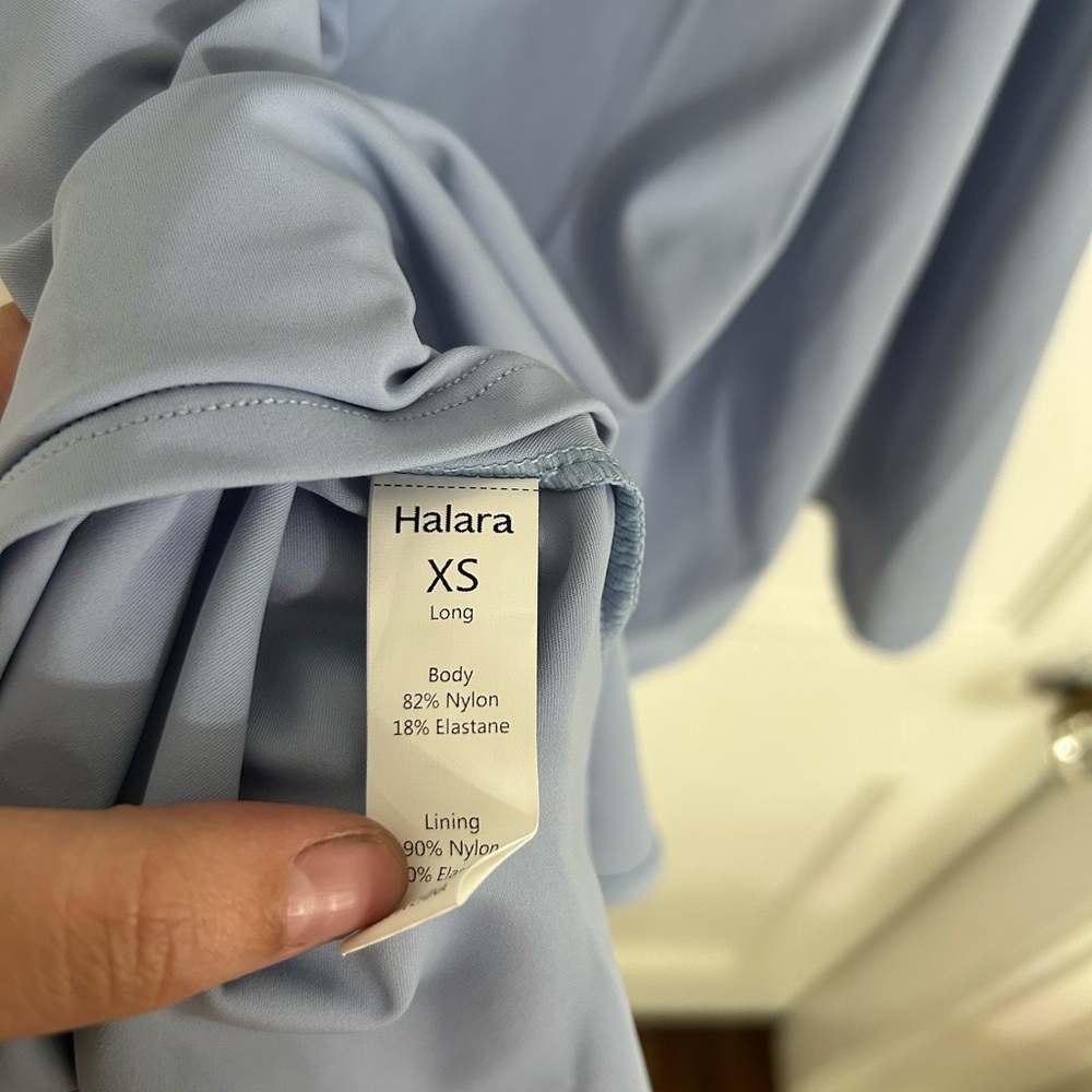 HALARA Light Gray Blue Athletic Dress - Picture 7 of 13